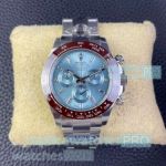 Clean Factory Rolex Cosmo Daytona Ice Blue Baguette Watch - 50th Anniversary Edition